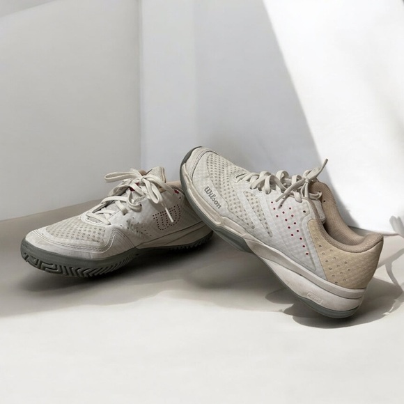 Wilson Kaos Stroke 2.0 White / Scallops Shell 7.5 women’s - Picture 4 of 11